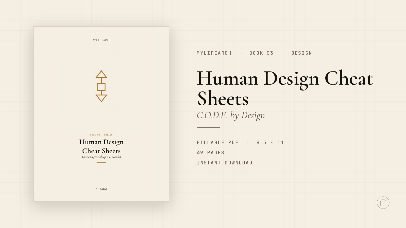Human Design Cheat Sheets